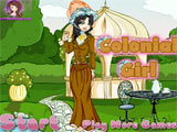 Colonial girl - Juegos de vestir y maquillar a Monster High