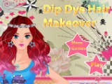 Juegos de vestir: Dip Dye Makeover - Juegos de vestir y maquillar ladybug
