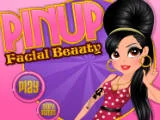 Juegos de vestir: Pin Up Facial Beauty - Juegos de vestir y maquillar ladybug