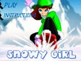 Juegos de vestir: Snoowy Girl - Juegos de vestir y maquillar chicas